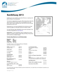 Sanikiluaq 2013