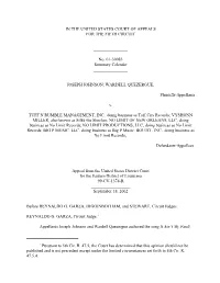 1 Pursuant to 5Th Cir. R. 47.5, the Court Has Determined That This Opinion Should Not Be Published and Is Not Precedent Except U