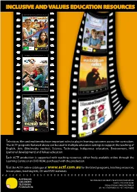 Inclusive and Values Education Resources