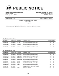 Public Notice