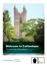 Welcome to Cottenham Community Information