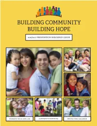 Building Community Building Hope