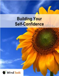 Building Your Self-Confidence a Mind Tools Workbook