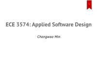 ECE 3574: Applied Software Design