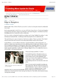Edge to Bangalore - WSJ.Com 28/06/10 4:11 PM