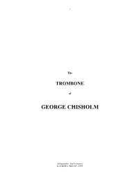 George Chisholm
