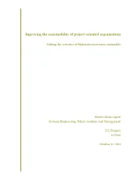 Identifying Best Practices on Becoming More Sustainable