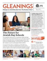 The Future for Jewish Day Schools | FALL 2017, VOLUME 4, ISSUE 3