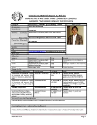 University Faculty Details Page on DU Web‐Site (PLEASE FILL THIS in and SUBMIT a HARD COPY and SOFT COPY on CD ALONGWITH YOUR PERIODIC INCREMENT CERTIFICATE(PIC))