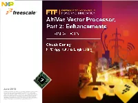 Altivec Vector Processor, Part 2: Enhancements