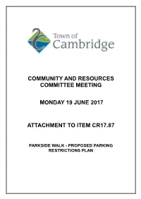 Community and Resources Committee Meeting Monday 19 June 2017