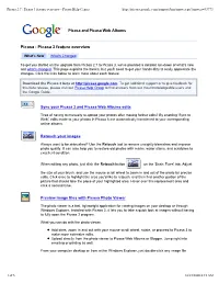 Picasa 3 Feature Overview - Picasa Help Center
