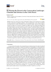Charisma and Absence in the Gobi Desert