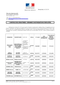 Demande D'autorisation D'exploiter Avant La Date Limite Indiquée Dans Le Tableau