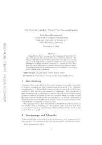 On Krohn-Rhodes Theory for Semiautomata