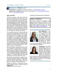 Welcome to AI Matters 5(1)