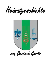 Das Gemeindewappen Von Deutsch Goritz