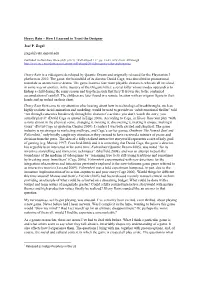 Heavy Rain – How I Learned to Trust the Designer José P. Zagal Jzagal
