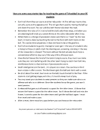 Here Are Some Easy Starter Tips for Teaching the Game of Tchoukball to Your PE Students