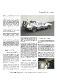 Newsletter Winter 2002