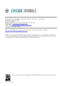 Pettit Instability of Freedom As Non-Interference.Pdf