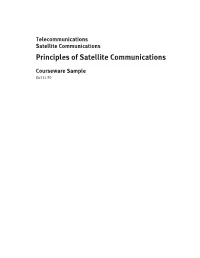 Principles of Satellite Communications