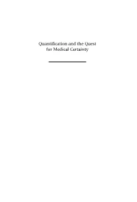 Quantification and the Quest for Medical Certainty