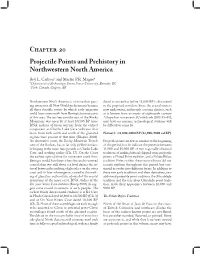 Chapter 20 Projectile Points and Prehistory in Northwestern North