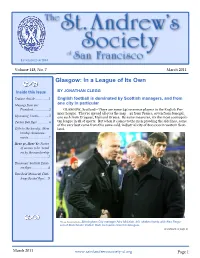Glasgow: in a League of Its Own