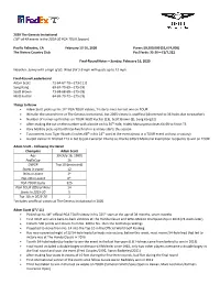 Notes About Participants in the 2005 Funai Classic …