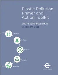 Plastic Pollution Primer and Action Toolkit