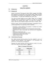 DPR for Ahmedabad Metro 0-1 CHAPTER 0 EXECUTIVE