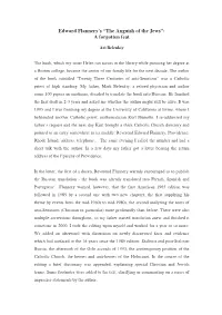 Edward Flannery's “The Anguish of the Jews”: a Forgotten Feat