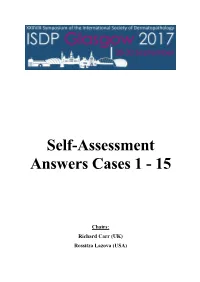 Self-Assessment Answers Cases 1 - 15
