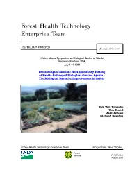 Forest Health Technology Enterprise Team