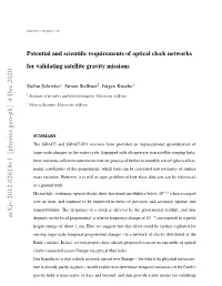 Potential and Scientific Requirements of Optical Clock Networks For