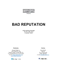 Bad Reputation