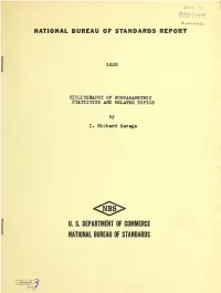 Bibliography of Nonparametric Statistics and Related Topics