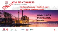 Cadastral Survey - the Best Way