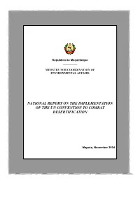 National Report on the Implementation of the Un Convention to Combat