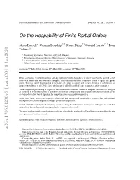 On the Heapability of Finite Partial Orders Arxiv:1706.01230V5 [Math