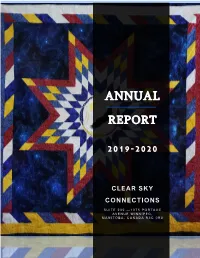 2019-2020 Annual Report