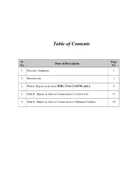 Table of Contents