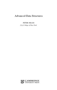 Advanced Data Structures
