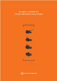 GLOBAL LEADER of TOTAL DEFENSE SOLUTIONS Hanwha Group
