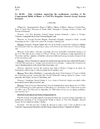 R-456 Page 1 of 1 2016 No. R-456. Joint Resolution Supporting The