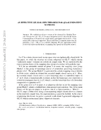 Arxiv:1904.01037V3 [Math.GR]