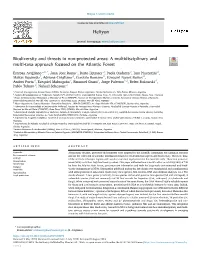 Biodiversity and Threats in Non-Protected Areas: a Multidisciplinary and Multi-Taxa Approach Focused on the Atlantic Forest