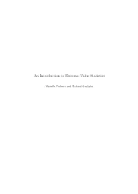 An Introduction to Extreme Value Statistics