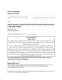 Improving Access to Justice Through Embracing a Legal Pluralistic Approach: a Case Study of Nepal